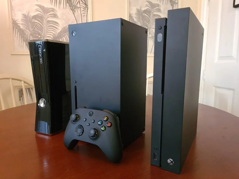 The Xbox family of consoles